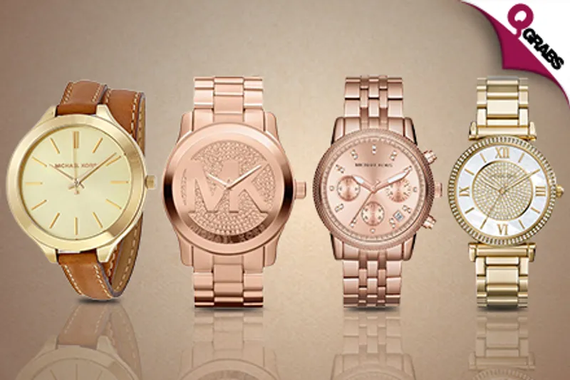 From QR549 Shimmer with Women’s Michael Kors Watches - Choose from 10 Dazzling Styles - LIMITED QUANTITY Hurry Up! (Up to QR1183 Value)